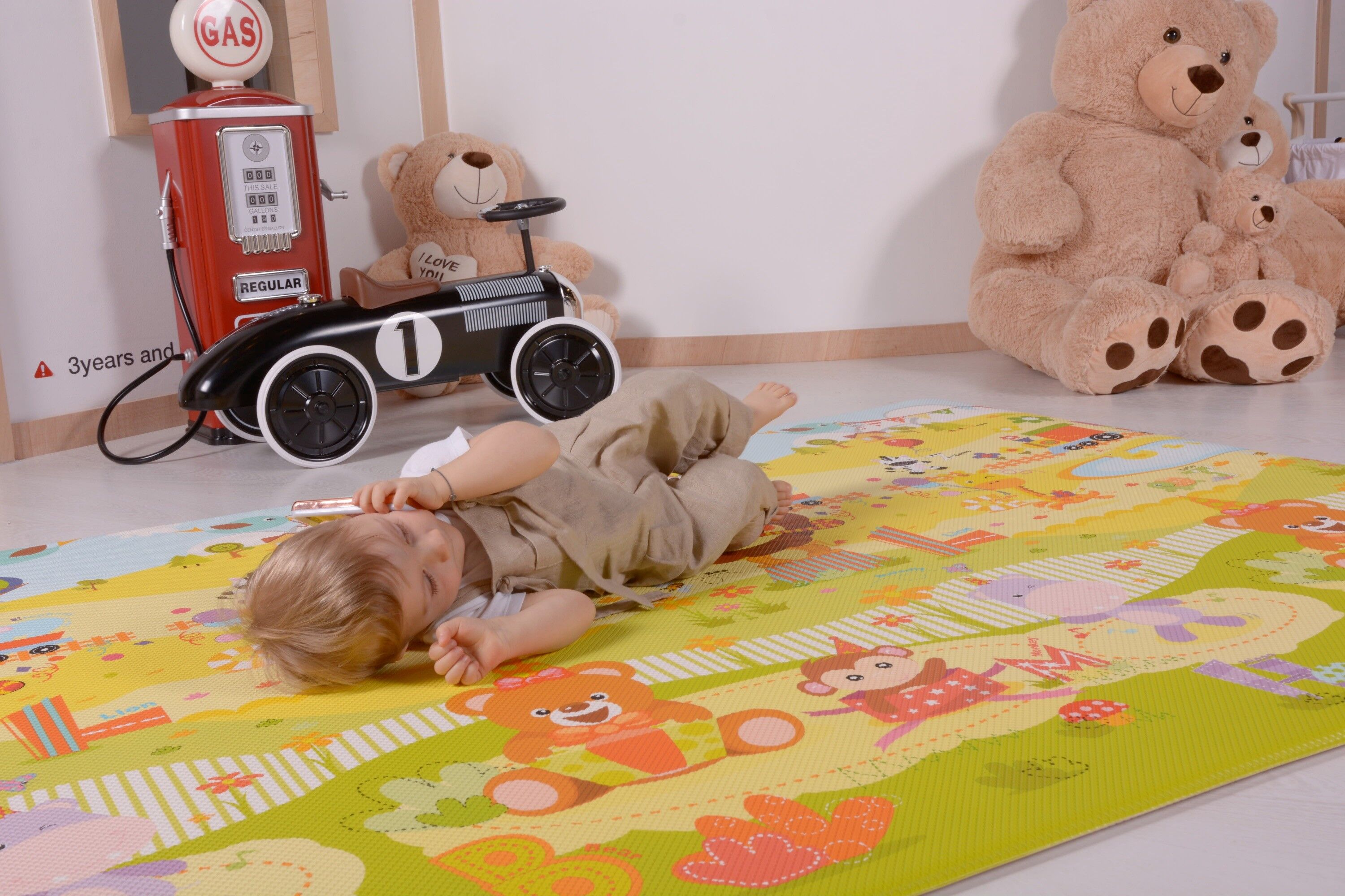 LALALU playmat Premium L - Happy Birthday