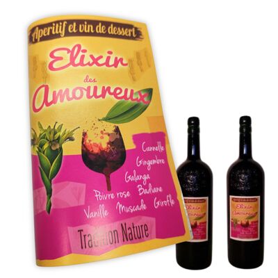 L'Elixir des Amoureux, the elixir with 2 gingers - WINE Mix for 2 bottles