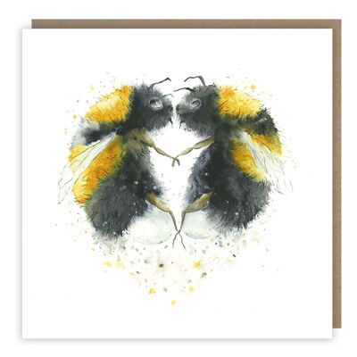 Bumblelove Greeting Card