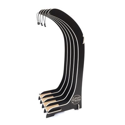 Wave Rack 4 tavole con lacci