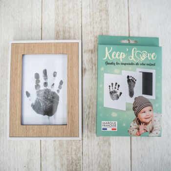 Keep’Love - 500 Kits d'empreintes pour mains et pieds de bébé 6