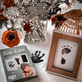 Keep’Love - 500 Kits d'empreintes pour mains et pieds de bébé 8