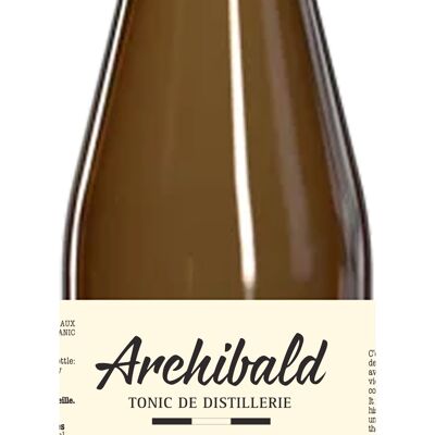 ARCHIBALD SODA DE DEGUSTATION EDITION LIMITEE N1 BERGAMOTE/GENTIANE/VIEILLI EN FUT DE CHENE 100 JOURS BIO 250 ML