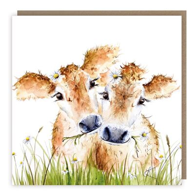 Daisy Moos Greeting Card