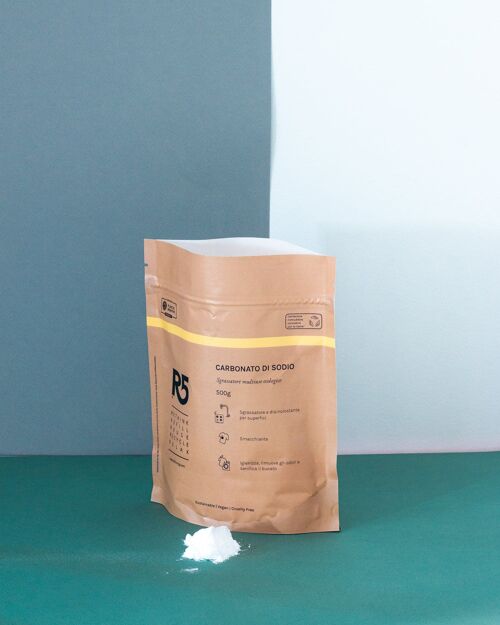 R5 Carbonato di sodio - Igienizzante e sgrassatore ecologico in polvere