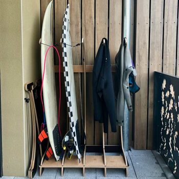 Wave Rack 4 Planches Larges avec attaches 2