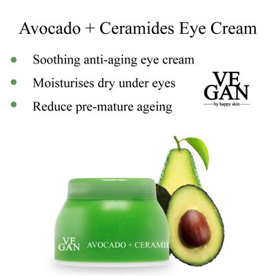 Crème contour des yeux AVOCAT & CÉRAMIDES 10ml