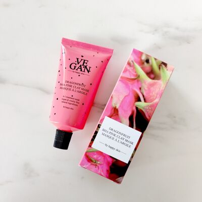 DRAGONFRUIT BHA Maschera all'argilla rosa 50ml