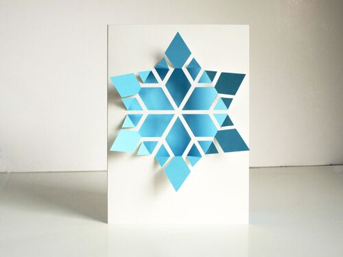 Fold Out Snowflake