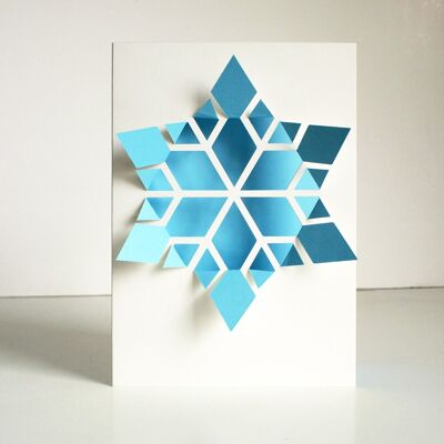 Fold Out Snowflake