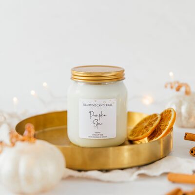 Pumpkin Spice Soy Wax Candle