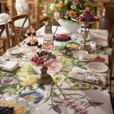 Table Cloth 145x220 cm - Flower Garden JL
