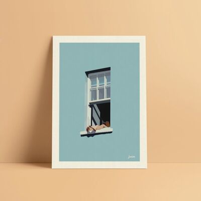 Affiche A4 - 'La Fenêtre'