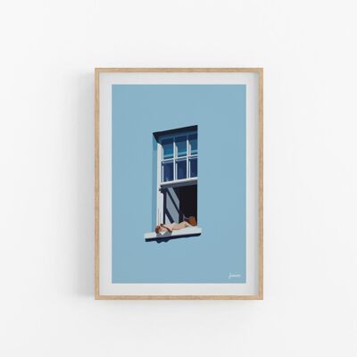Affiche A3 - 'La Fenêtre'