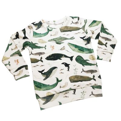Whale Song - Lightweight Sweatshirt