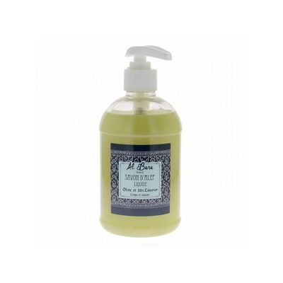 SAPONE LIQUIDO DI ALEPPO 35% ALLORO POMPA FLACONE - 500 ml