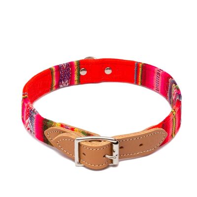 Inca Orange Dog Collar- Extra Large