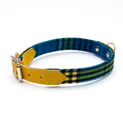 Shuka Blue Dog Collar- Extra Small