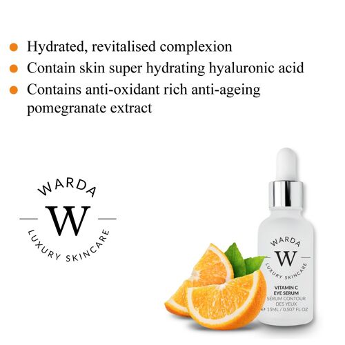 SKIN GLOW BOOST VITAMIN C EYE SERUM 15ml