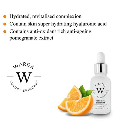 SKIN GLOW BOOST VITAMIN C AUGENSERUM 15ml