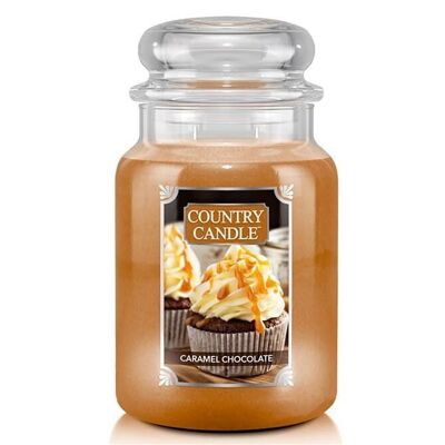 Scented candle Caramel Chocolate Large