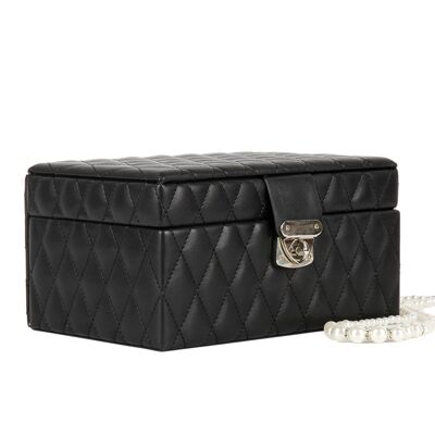 60s Style Jewelery Box - Black
