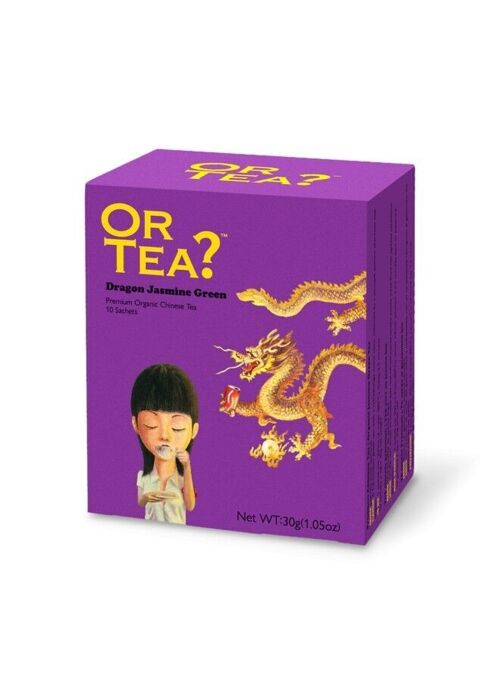 Dragon Jasmine Green- organic green tea with jasmine - 10-sachetbox