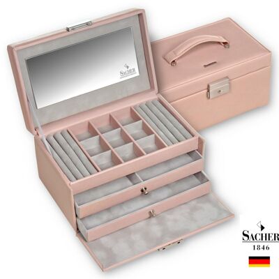 Jewelery Box with Keys - Elly - Pink