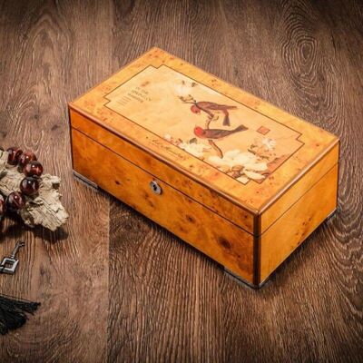 Ancient Chinese Jewelry Box - Two Birds