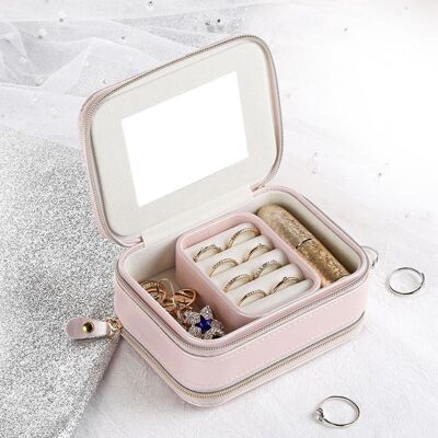 Jewelery Box for Handbag - Pink