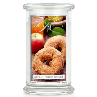 Donut de sidra de manzana Vela perfumada grande