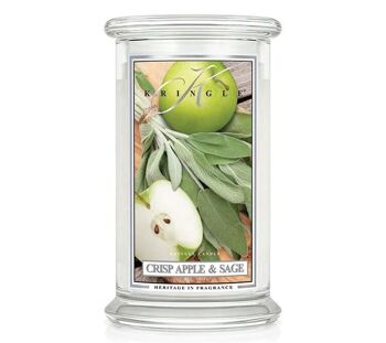 Grande bougie parfumée Crisp Apple Sage