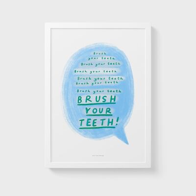 A4 Brush your teeth