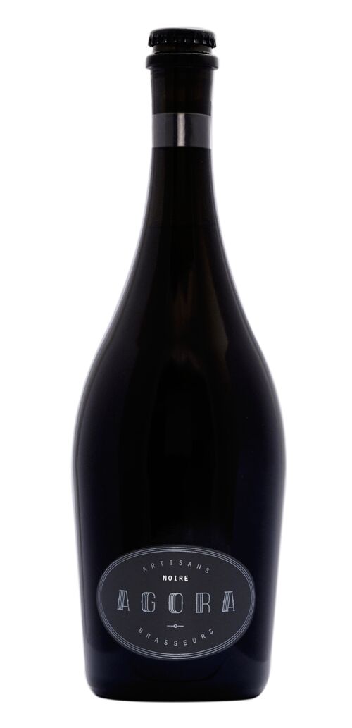 Bière Noire 75cl AGORA Artisans Brasseurs