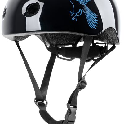 Casco de bicicleta para niños con anillo giratorio Gr. XS - Casco Skate en Azul