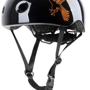 Casque de vélo pour enfants avec anneau rotatif Gr. XS - Casque de skate orange