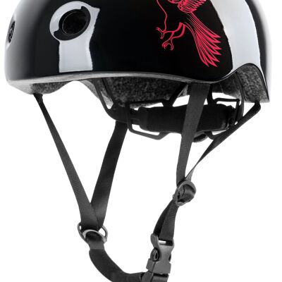 Casco da bicicletta per bambini con anello rotante Gr. XS - casco da skate in rosso