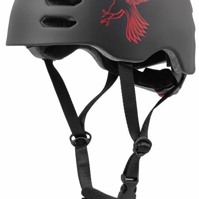 Bicycle helmet for children with rotating ring Gr. S - Red skate helmet