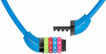 Antivol vélo pour enfant Antivol à combinaison et câble bleu 4