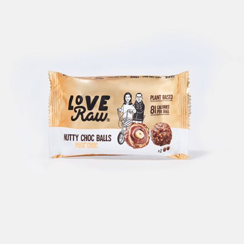 M:lk® Choc Nutty Choc Balls | 9 Pack | Vegan Chocolate