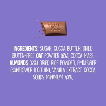 Barres de chocolat Smooth Choc M:lk® | Paquet de 20 | Chocolat Végétalien 5