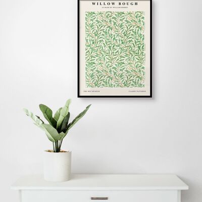 Poster William Morris - Ramo di salice - 30 x 40 cm