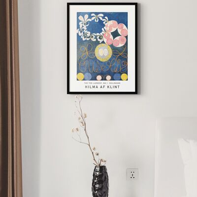 Poster Hilma Af Klint - Die zehn größten Nr. 1 - 30 x 40 cm