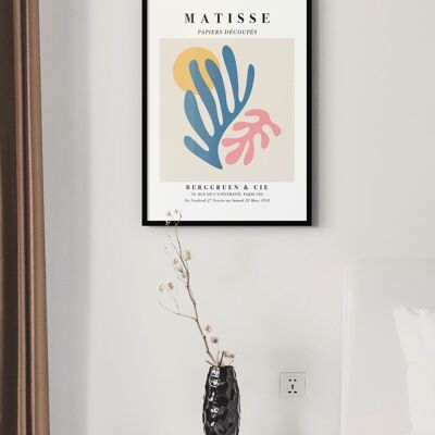 Poster Henri Matisse - Abstrakte Figuren - 30 x 40 cm
