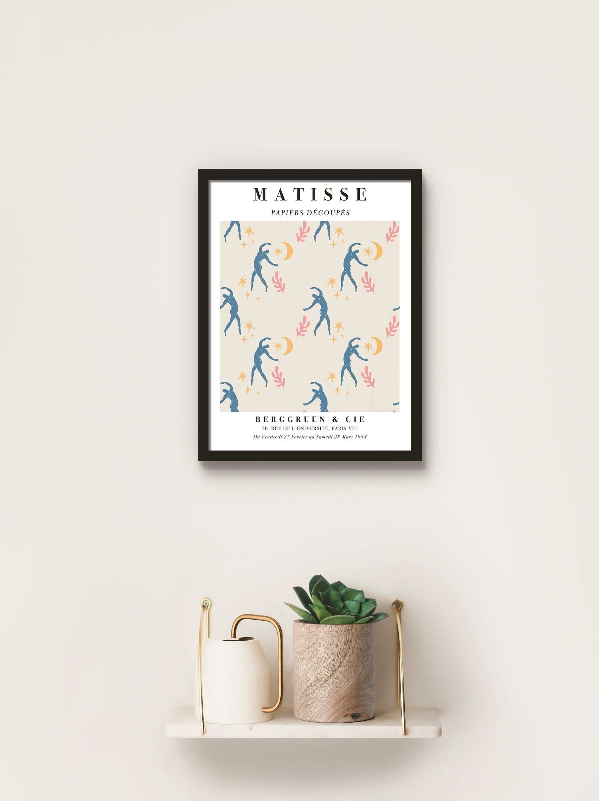 Poster Henri Matisse - Éléments Colorés - 30 x 40 cm