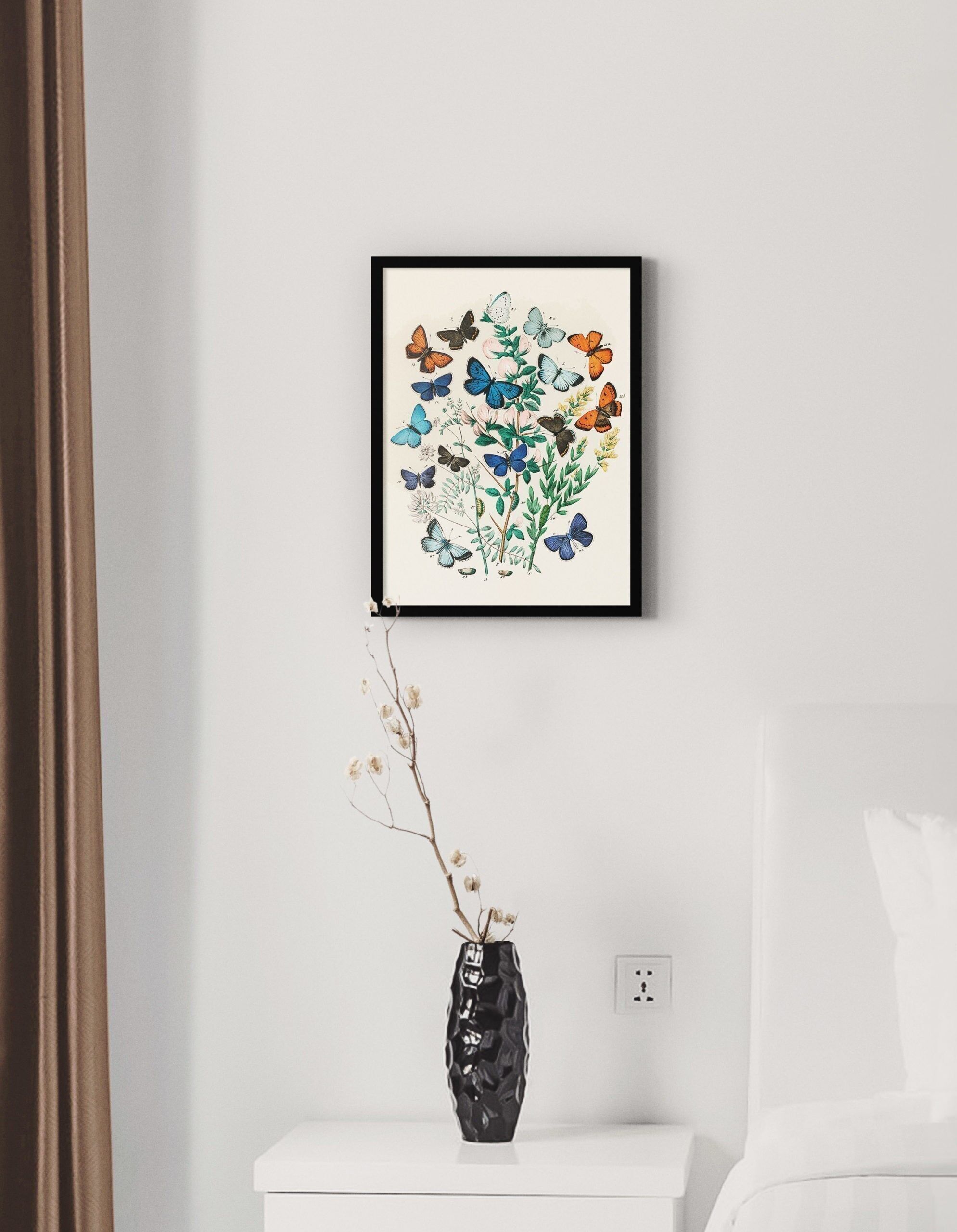 Poster Vintage Schmetterlinge - Tiere - 30 x 40 cm