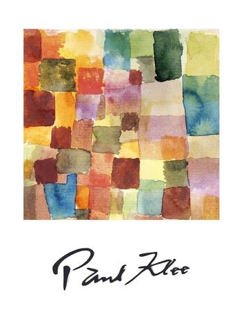 Affiche Paul Klee - Grande Galerie - 30 x 40 cm 2