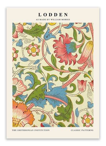 Carte postale William Morris - Lodden 1