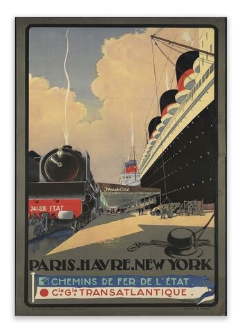 Carte Postale Voyage - Voyage Titanic 1