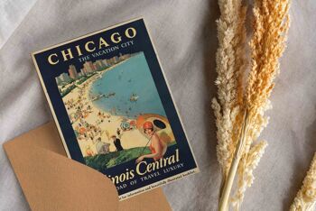 Carte postale Voyage - Travel Chicago 2